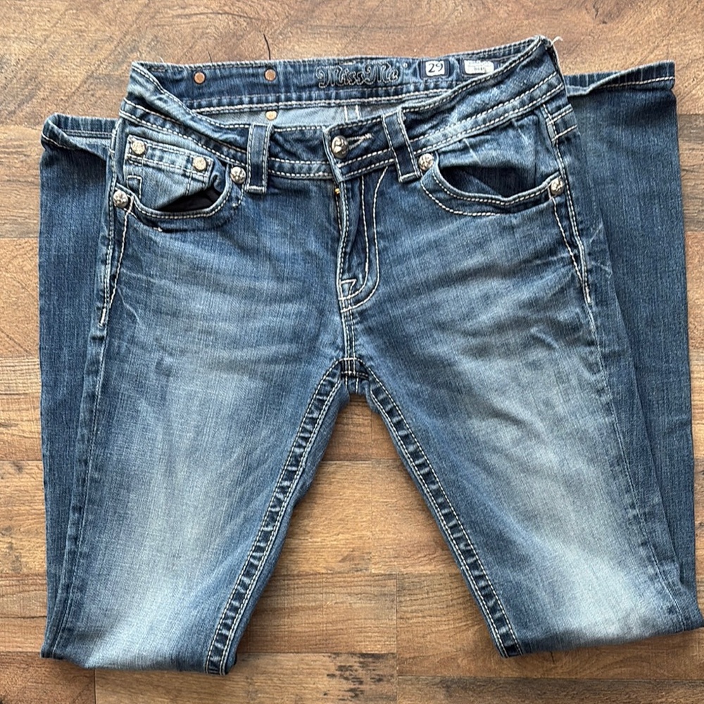 Miss Me Blue Denim Jeans